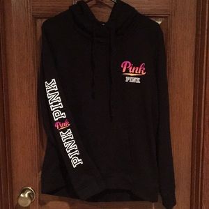 PINK hoodie black BRAND NEW CONDITION